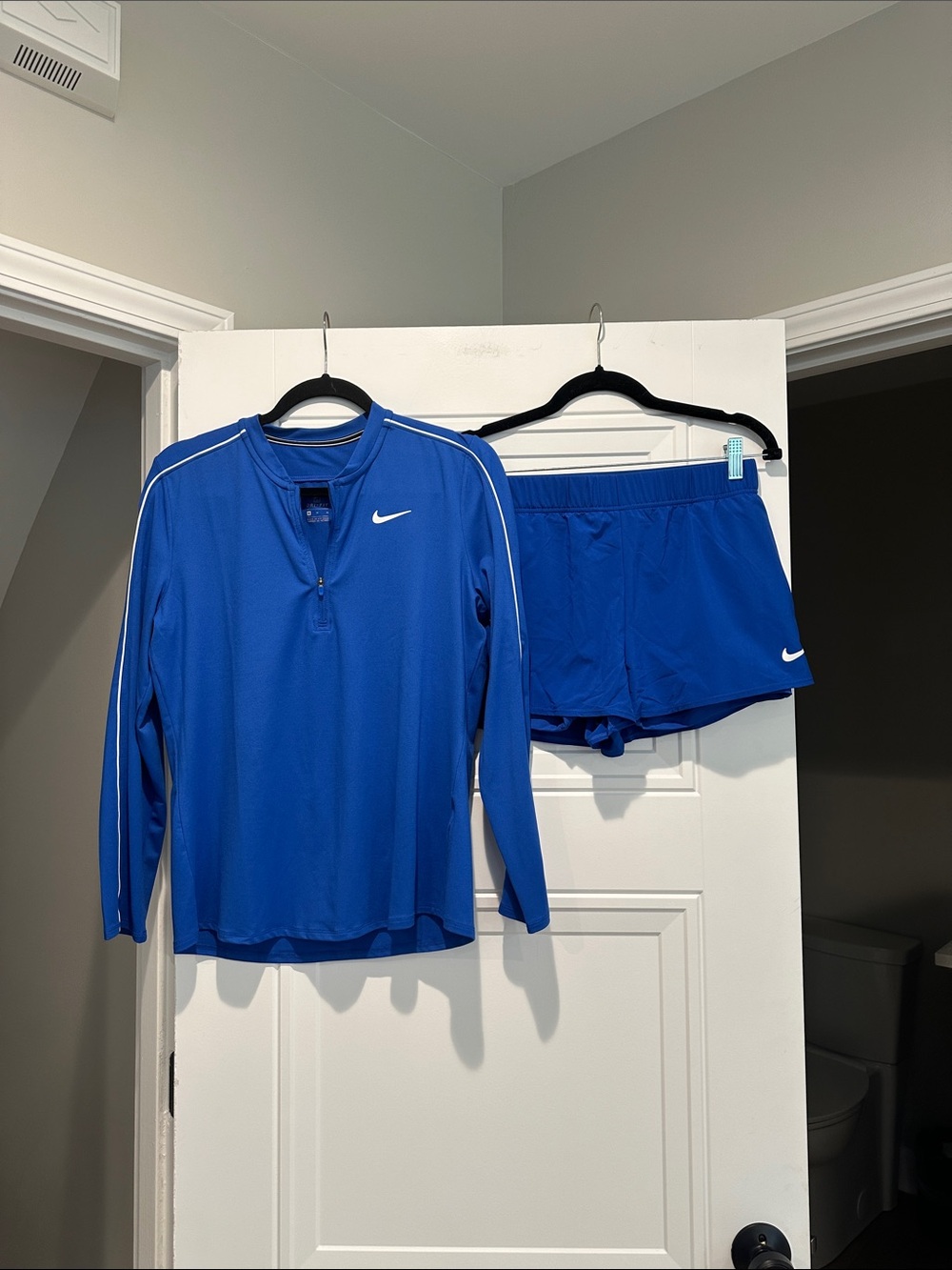 Nike Half Zip Top & Shorts
